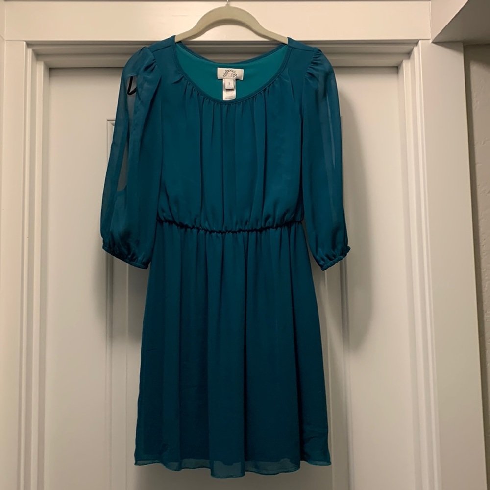 Teal dress size s